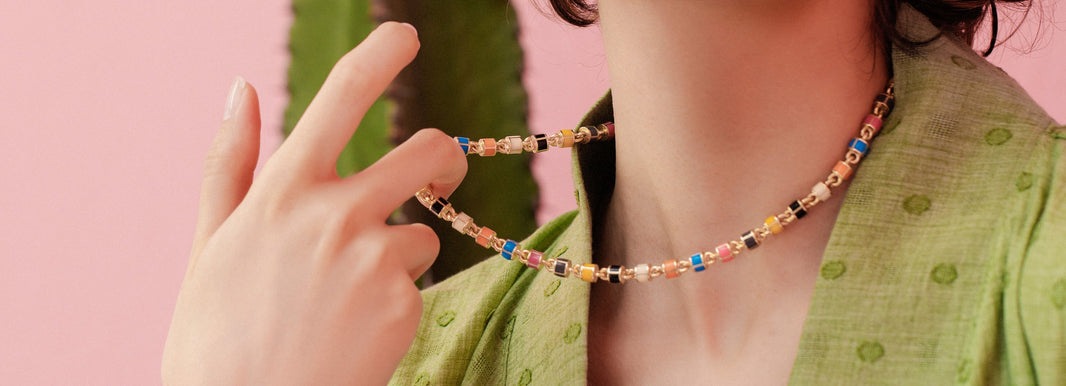 Enamel Necklace