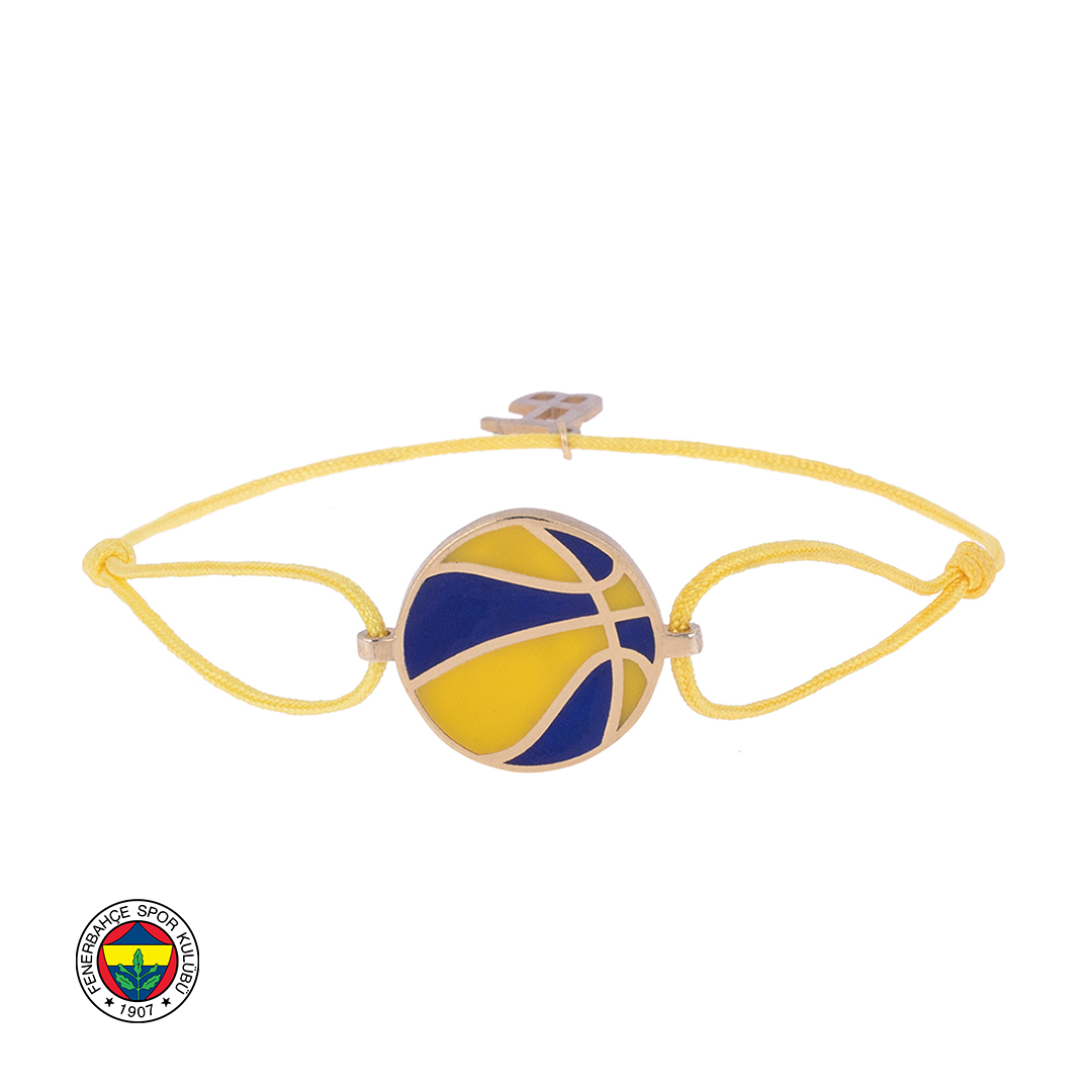 FB Basketball Bronze Yellow Cord