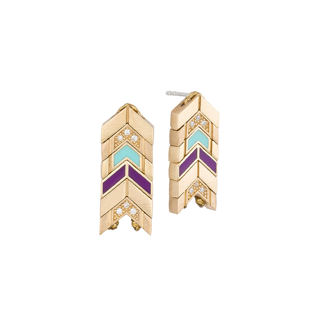 Luminous Stone Earring