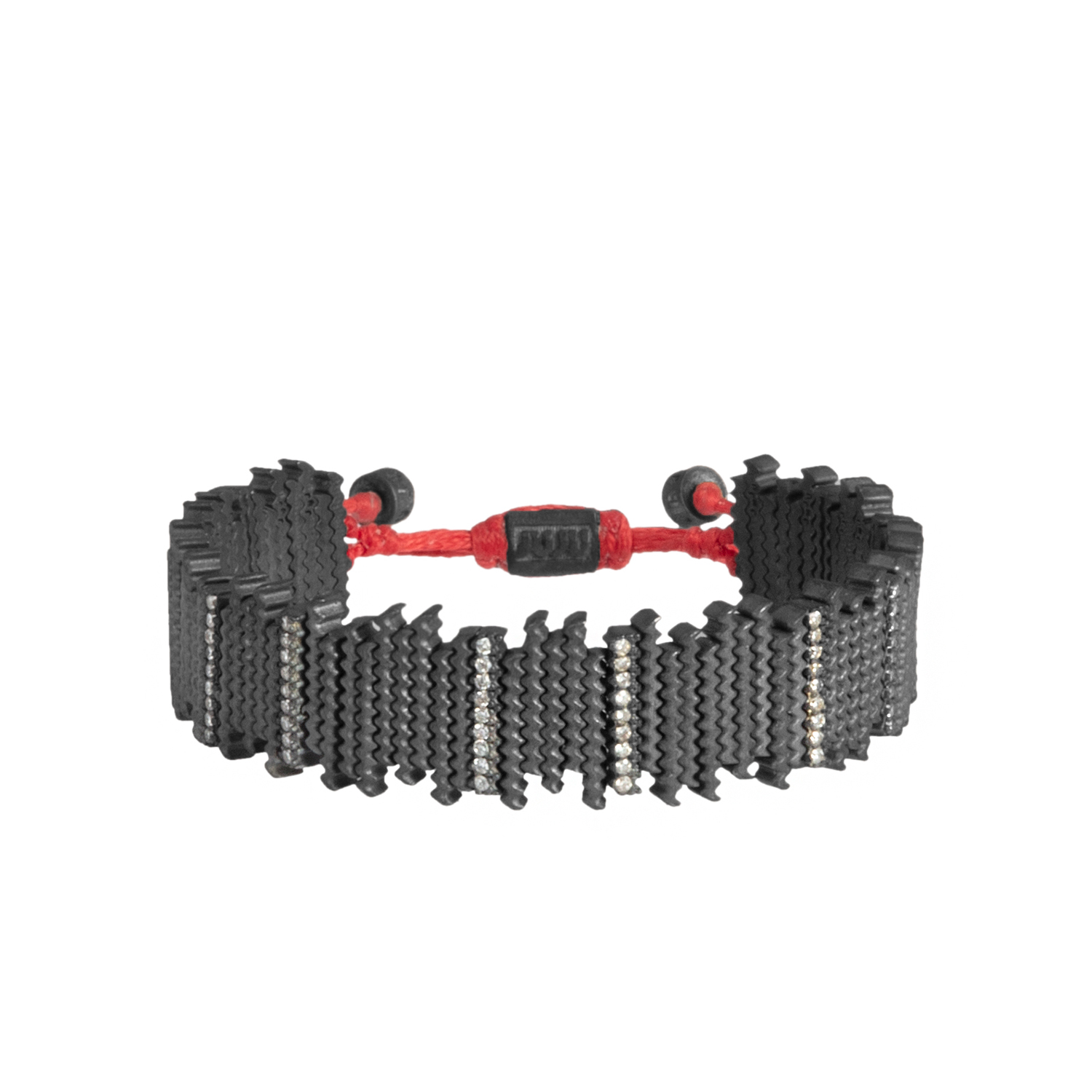 Serrated Stone Heartbeat Bracelet