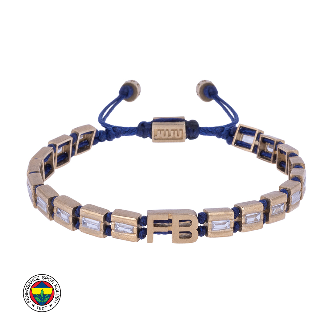 FB Bronze Bracelet with Stones