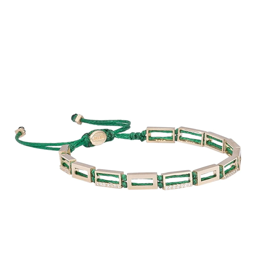 Endless Night gouden armband met diamanten stenen