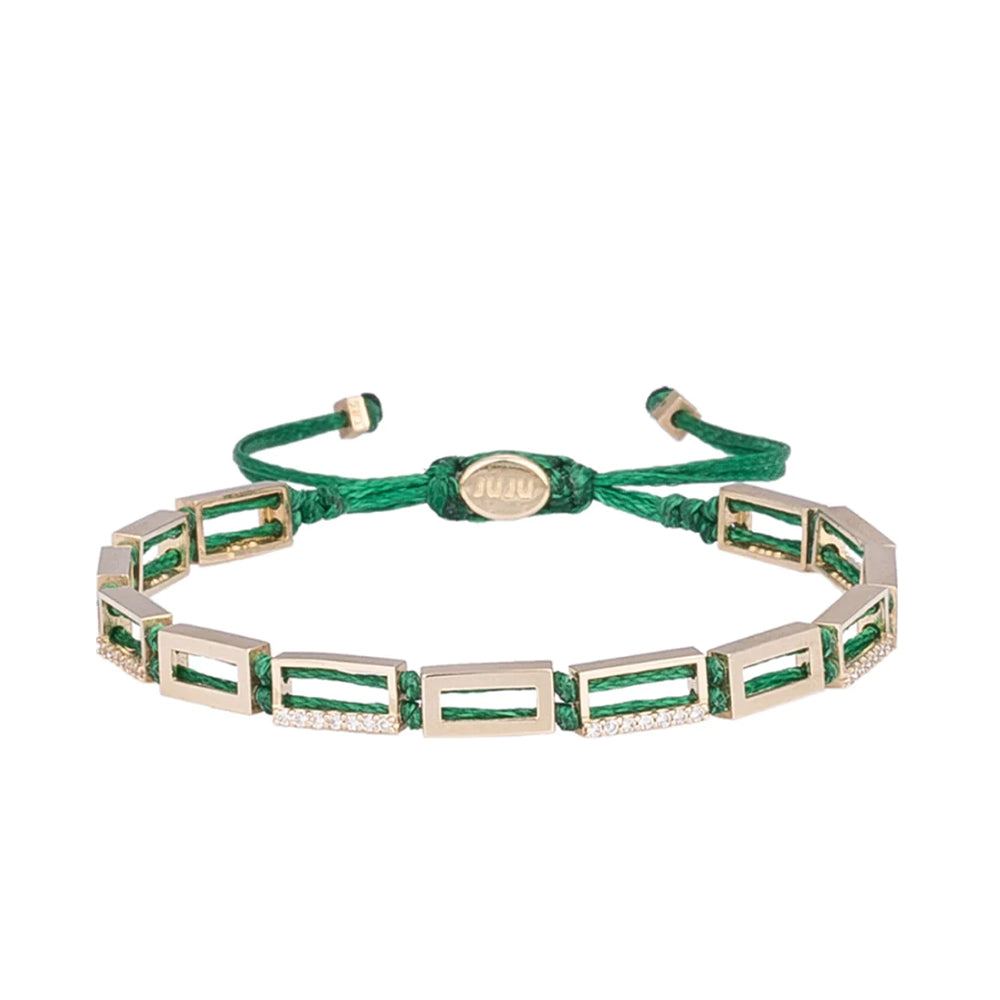 Endless Night gouden armband met diamanten stenen