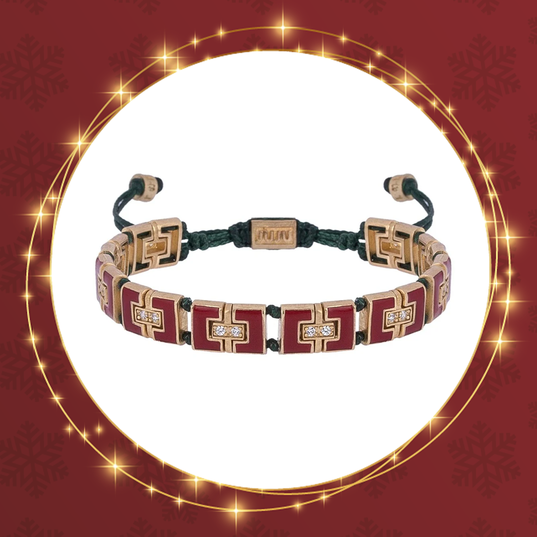 Emaille vintage armband