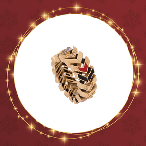 Lichtgevende stenen ring