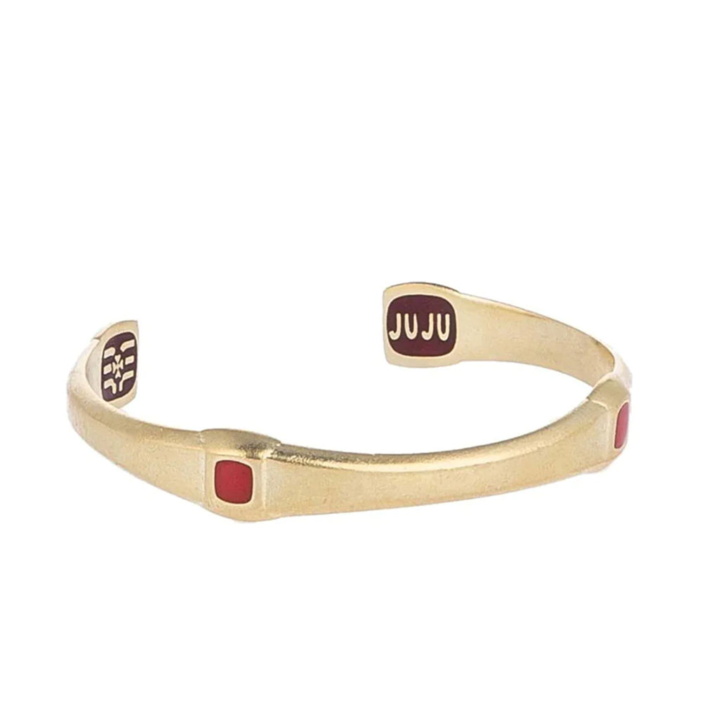 Manchet armband met emaille