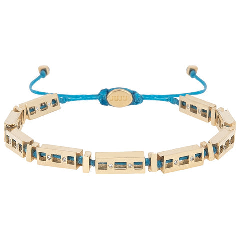 Crystal Canyon gouden armband met diamanten stenen