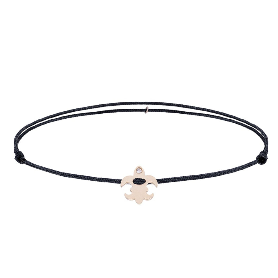 Turtle Gold Cord Bracelet