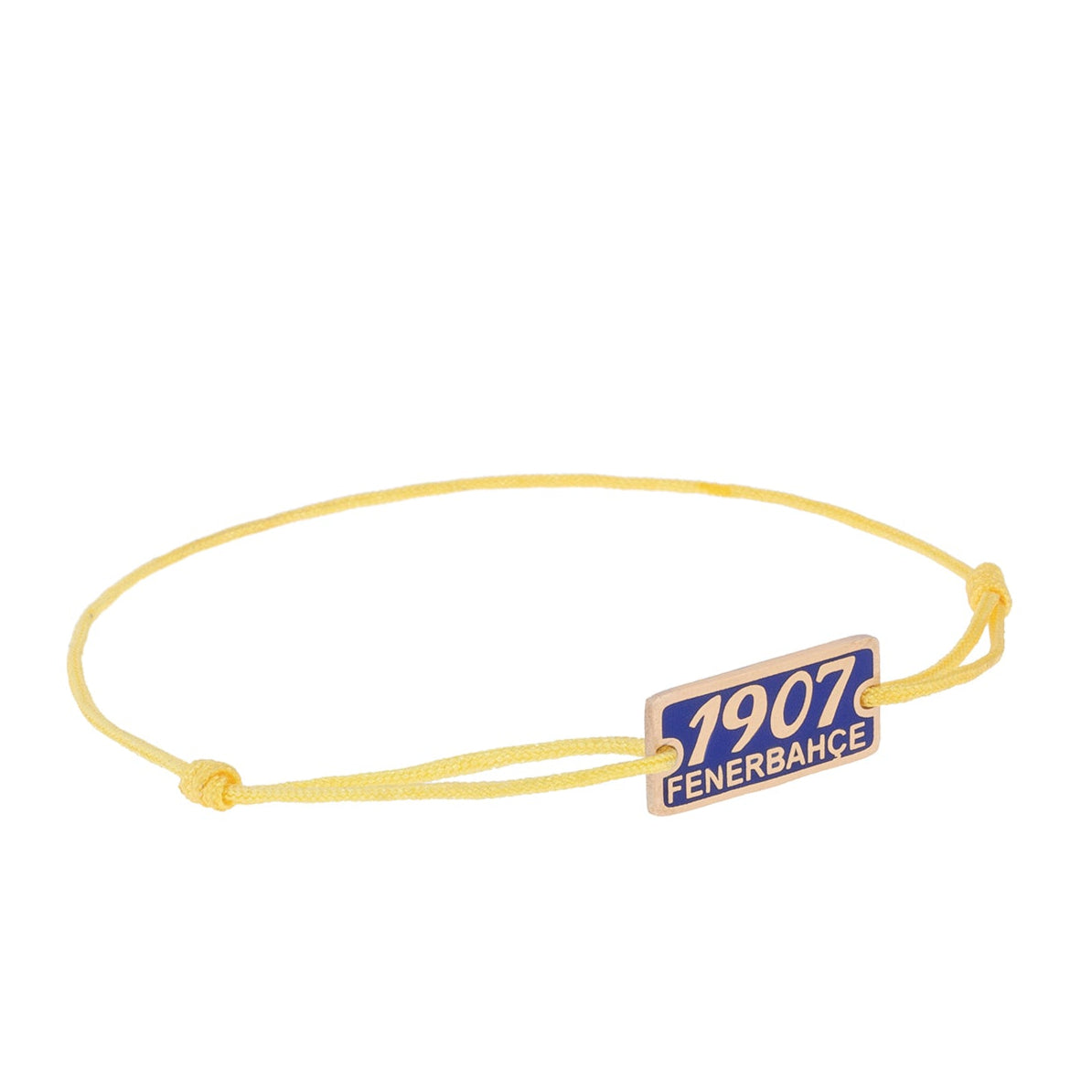FB 1907 Bronze Yellow Cord Bracelet