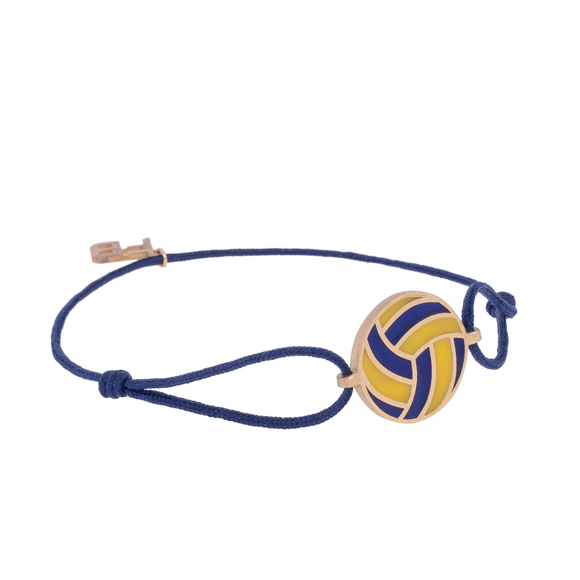 FB Bronze Volleyball Cord Bracelet