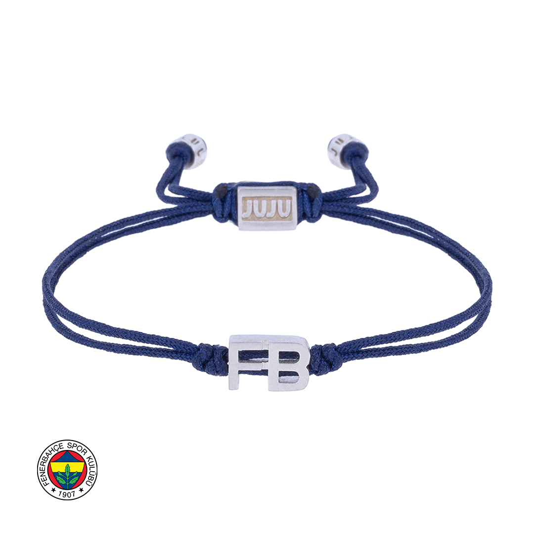 FB Bronze Navy Cord Bracelet