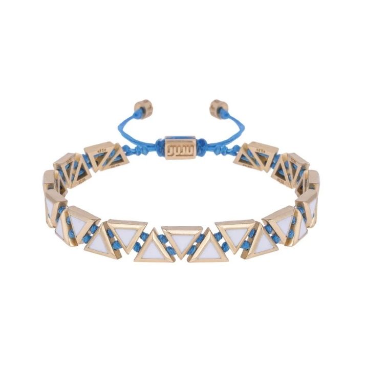 Emaille Omgekeerde Driehoek Armband