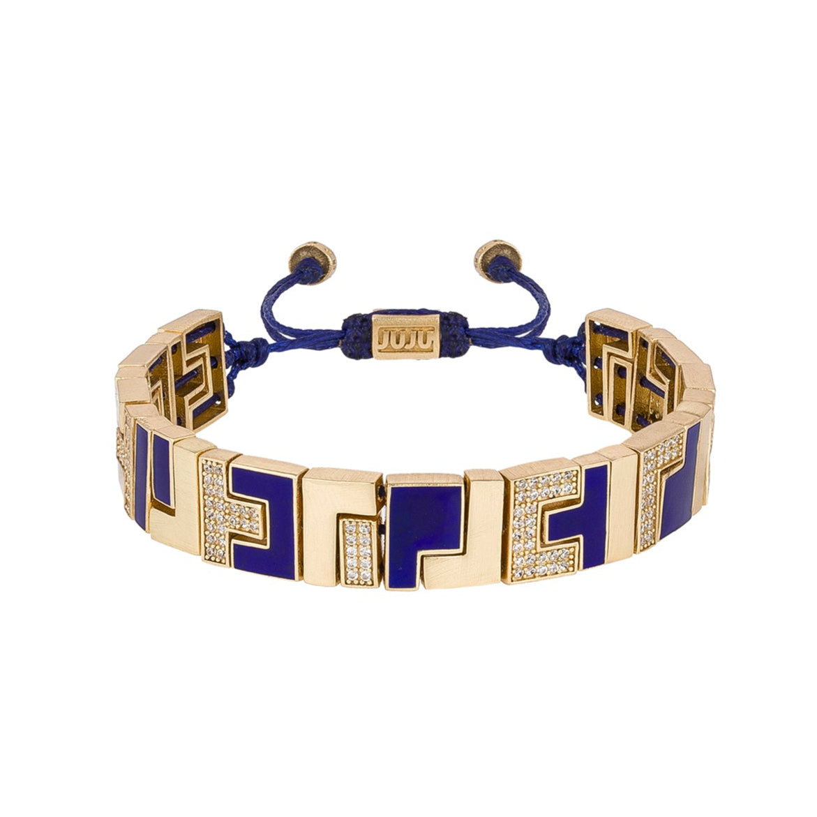 Tetris-blok met stenen en emaille