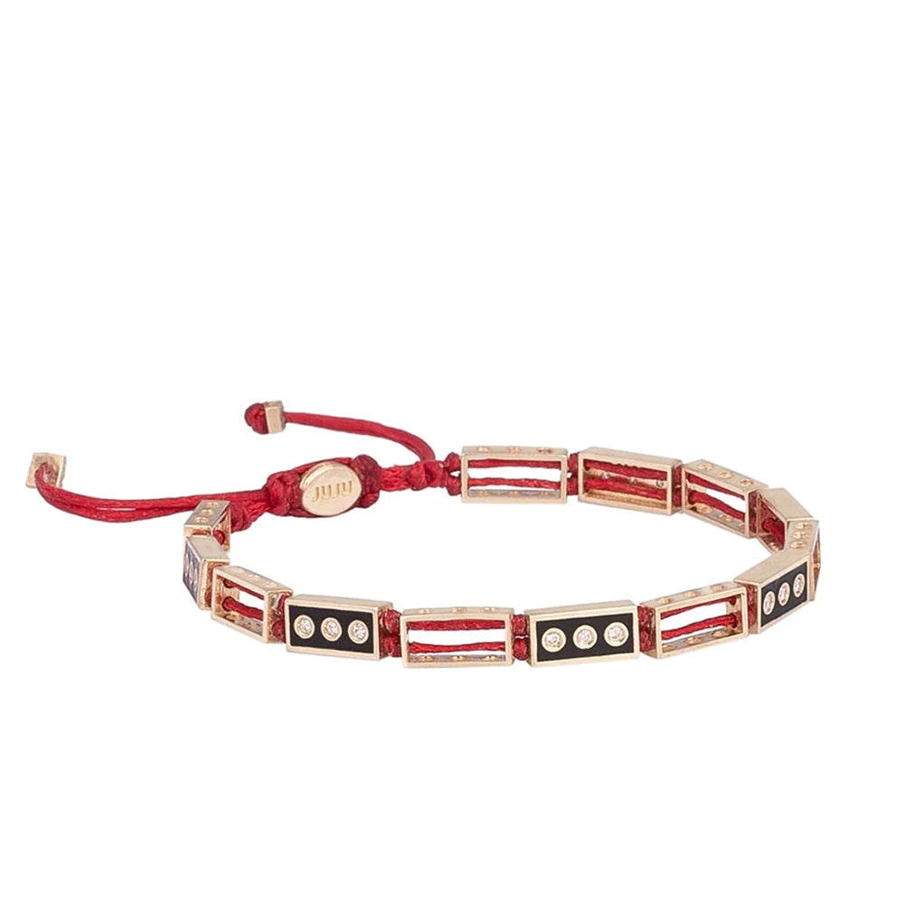 Bessen gouden armband met diamantstenen