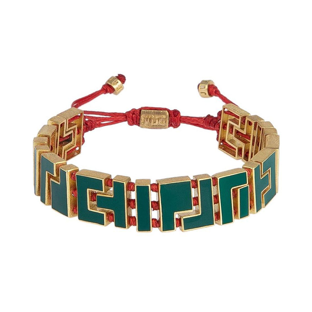 Follow Up Tetris-armband met emaille