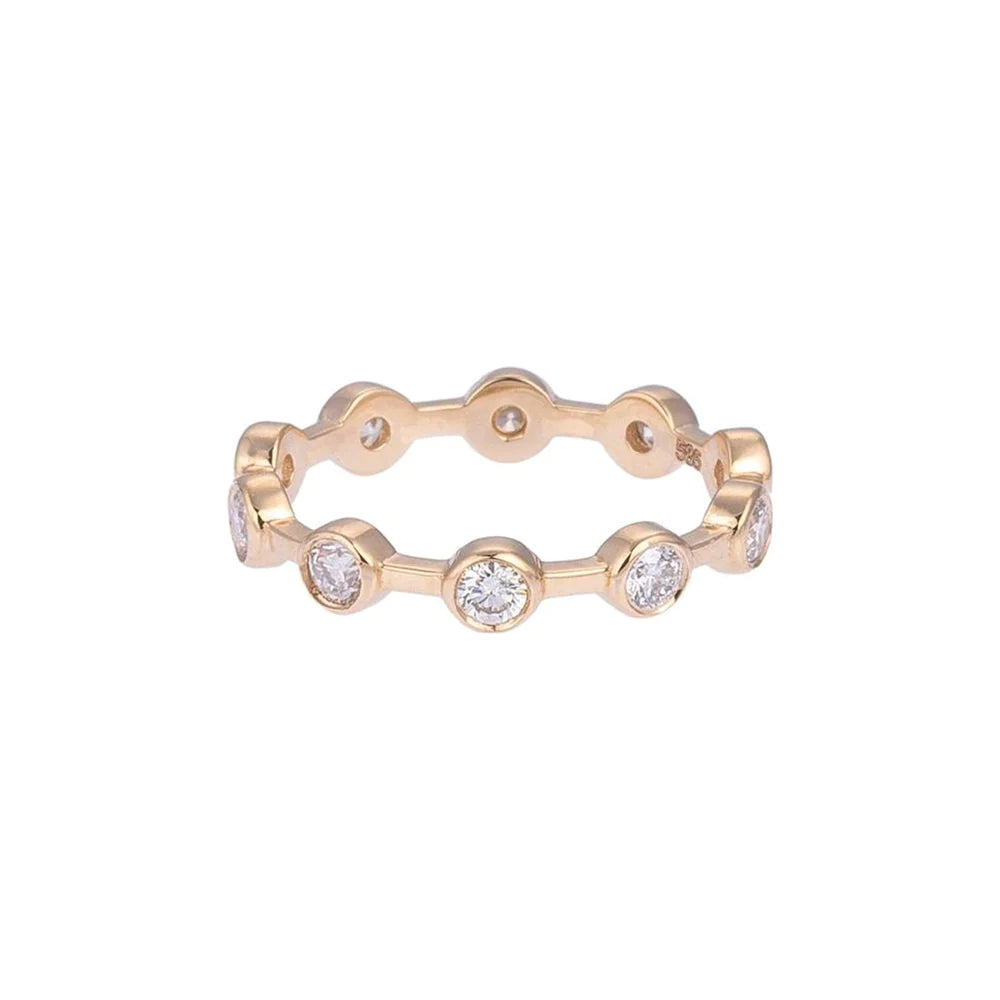 Gouden ring met diamanten