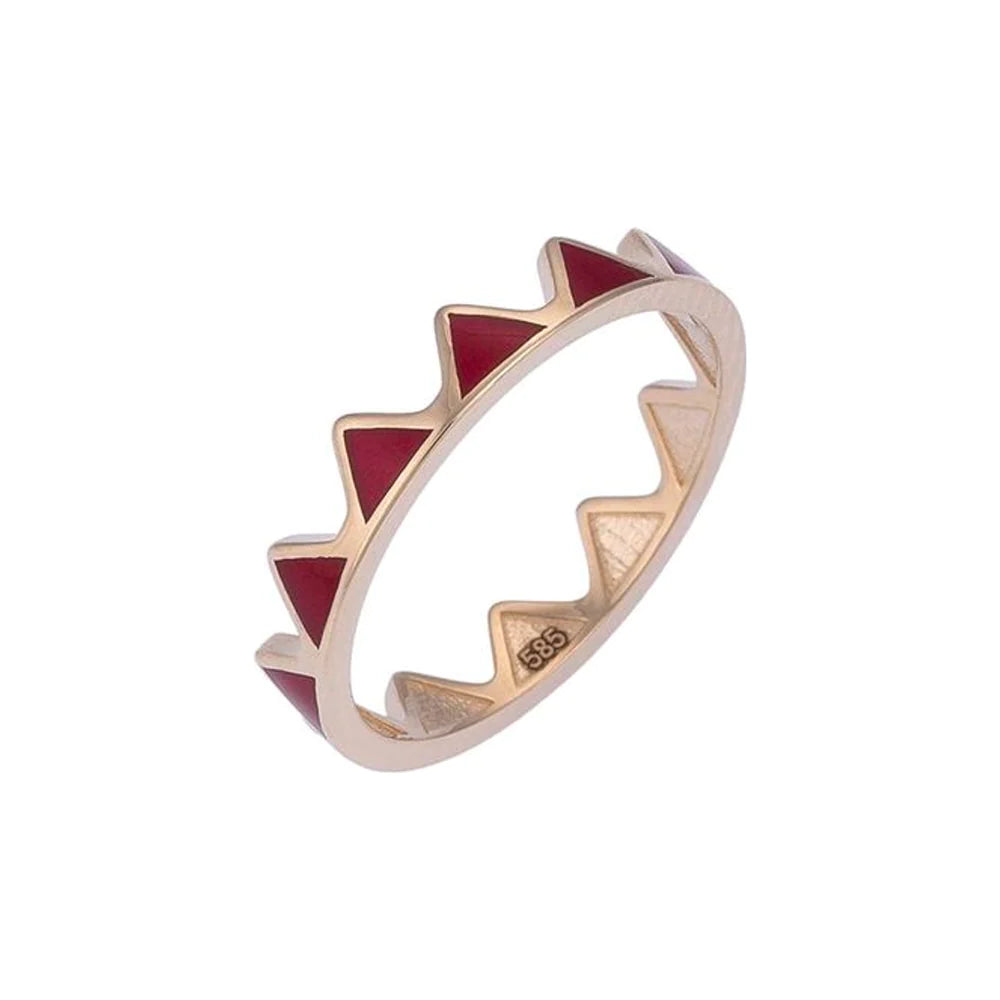 Redbird gouden ring