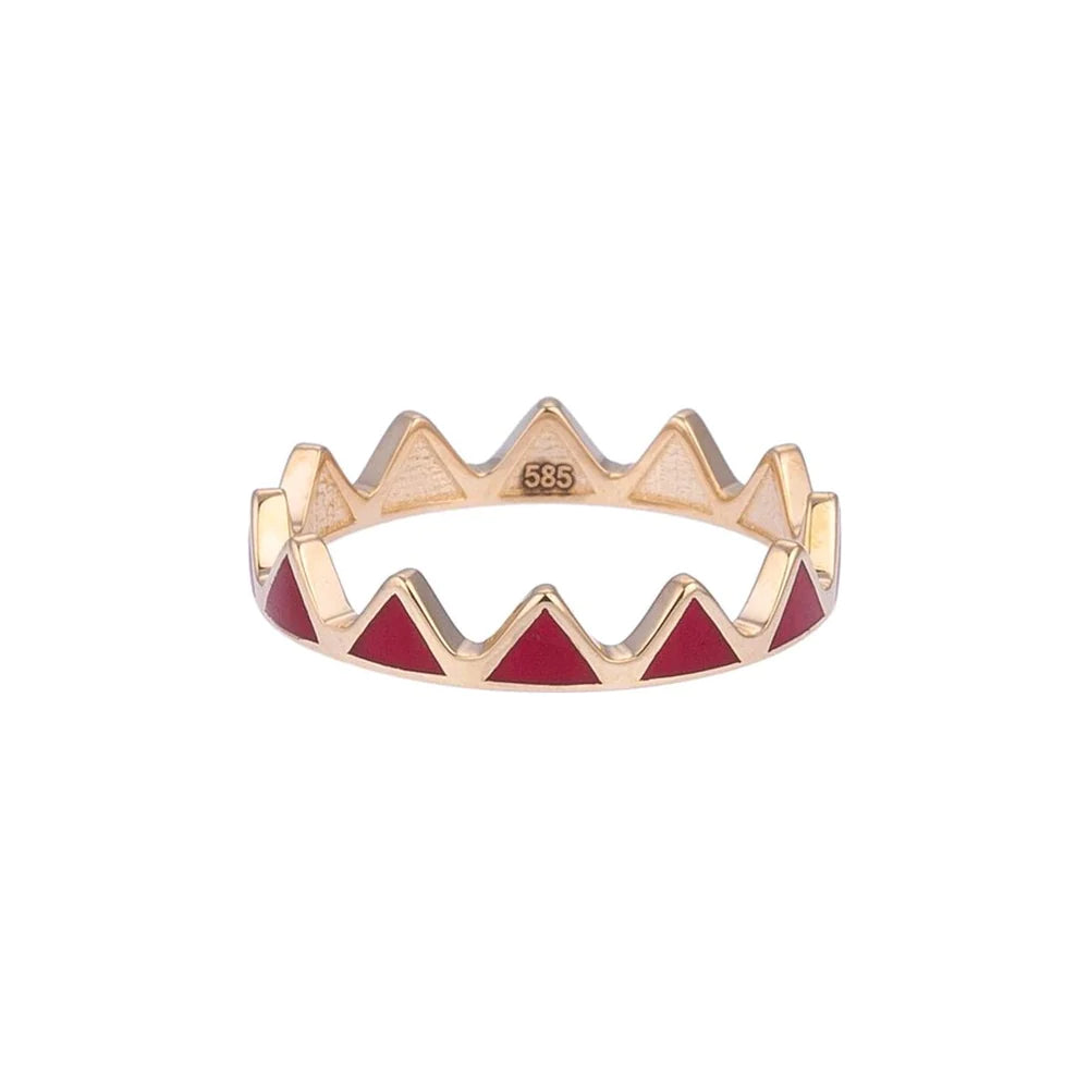 Redbird gouden ring