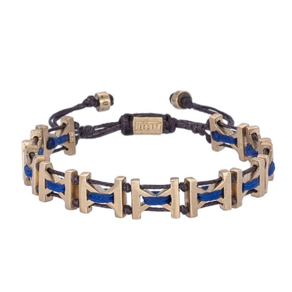 X Armband met koord