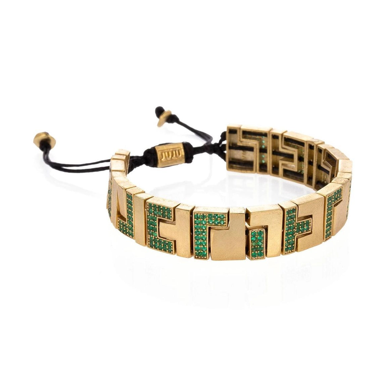 Tetris Block Bracelet with Stones