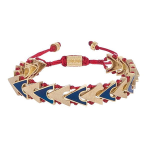Half geëmailleerde ritmearmband