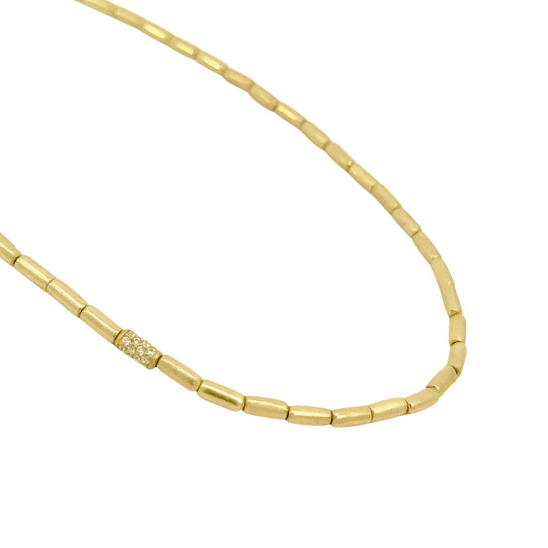 Ketting met stenen detail