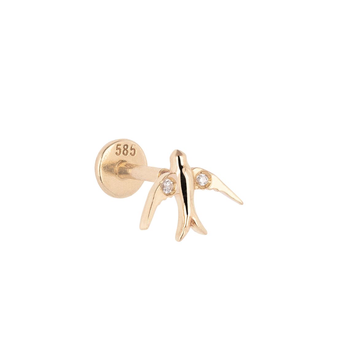 Lelie Gouden Piercing