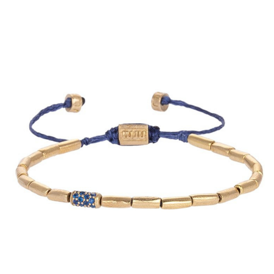Buisarmband met stenen detail